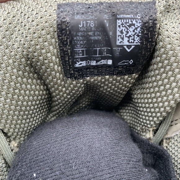 Merrell Tactical Boots‎ Mens 10 W Military Workwear Non Slip Army Green Coyote - Picture 10 of 11